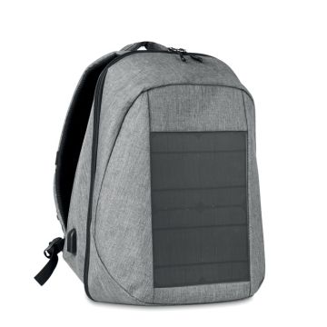 TOKYO SOLAR Powered Laptop Backpack With USB Port And Cable Black - 1 Bounce Creative Designs