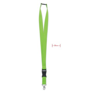 WIDE LANY Lanyard With Safety Breakaway 25mm - 1 Bounce Creative Designs