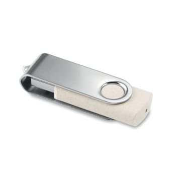 TECHMATE+ Wheat straw PP 50/50 USB 16GB