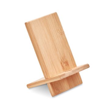 WHIPPY Bamboo Mobile Phone Holder Stand Wood - 1 Bounce Creative Designs