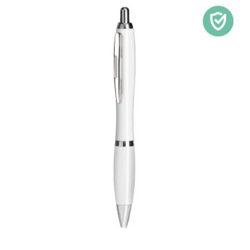 RIO CLEAN Pen With Antibacterial Coating White - 1 Bounce Creative Designs