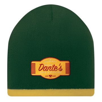 Bespoke Double layer beanie with coloured trimming