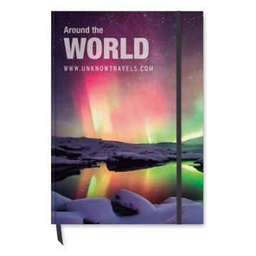 Bespoke A4 paper cover notebook