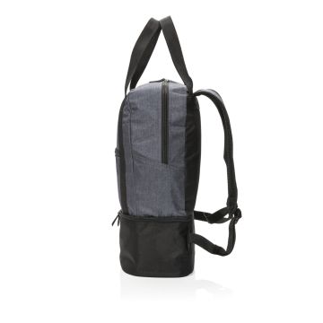Large 3in1 Cooler Backpack  Tote Bag Grey black - 2 Bounce Creative Designs