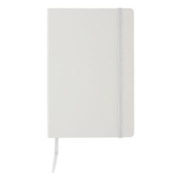 Deluxe hardcover A5 notebook White - 1 Bounce Creative Designs
