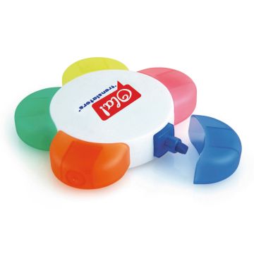 Promotional Flower Shaped Highlighter