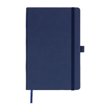 Bespoke A5 PU Notebook-navy