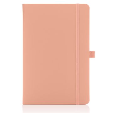 A5 Pastel Notebook &amp; Pen Set-Coral