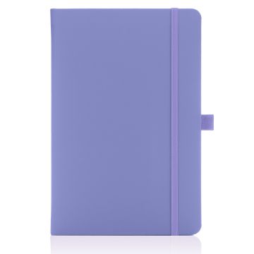 A5 Pastel Notebook &amp; Pen Set-Purple