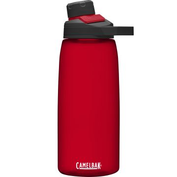 Camelbak Chute Mag 1L Bottle - Co-Branded CamelBak Reusable Water Bottle-Cardinal