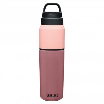 CamelBak MultiBev 650ml Co Branded 2 in 1 Travel Cup-Rose