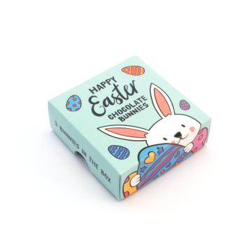 Chocolate Easter Bunnies In A Eco Gift Box 