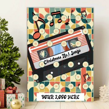 Advent Calendar Retro Christmas Number One Songs 