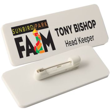 Acrylic Name Badges With Individual Names