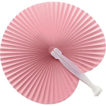 Promotional Cheap Paper Hand Held Fan-BOUNCE CREATIVE DESIGNS