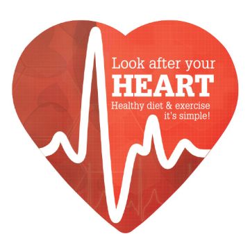 Heart Shaped Fridge Magnet