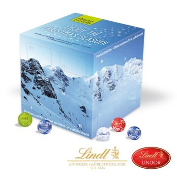 Laptop Lindor Mini Balls Advent Calendar