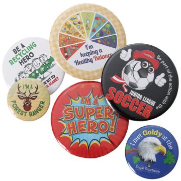 Round Button Badges