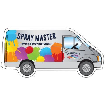 Sprinter Van Shaped Fridge Magnet