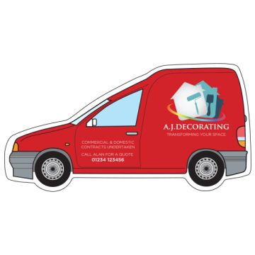 Van Shaped Fridge Magnet