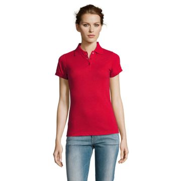 SOLS PRIME WOMENS Premium Cotton Polo Shirt - 1 Bounce Creative Designs