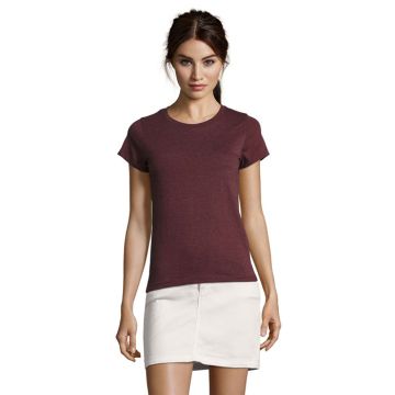 REGENT FIT WOMEN Heather oxblood - 1 Bounce Creative Designs