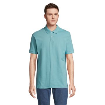 PACIFIC PACIFIC MEN POLO Pool Blue L