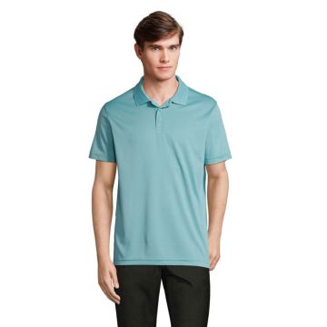 PITCHER PITCHER UNISEX POLO Pool Blue L