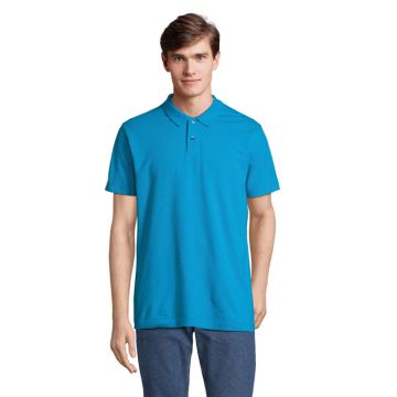 PULSE PULSE UNISEX POLO Aqua L