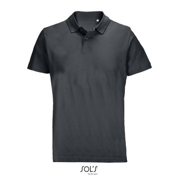PULSE PULSE UNISEX POLO Mouse Grey L