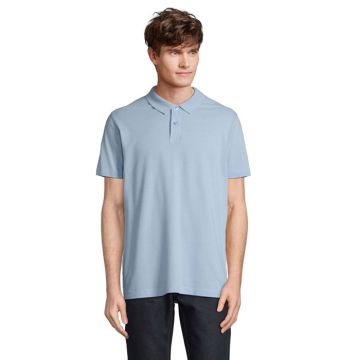 PULSE PULSE UNISEX POLO Sky Blue Pique L