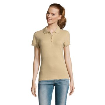 PASSION PASSION WOMEN POLO 170g Sand L