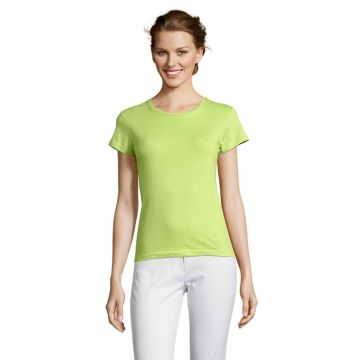 MISS MISS WOMEN T-SHIRT 150g Apple Green S