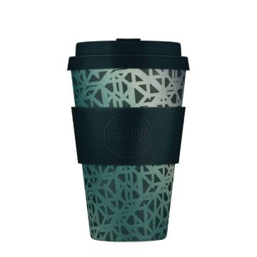 Ecoffee Cups 14oz Reusable Coffee Cup Official Brand-Black Gate