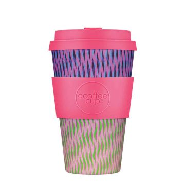 Ecoffee Cups 14oz Reusable Coffee Cup Official Brand-Death Blossom