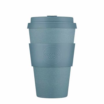 Ecoffee Cups 14oz Reusable Coffee Cup Official Brand-Grey Goo 
