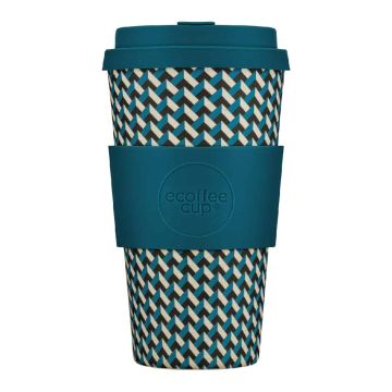 Ecoffee Cups 16oz Reusable Coffee Cup Official Brand-Pattern 84