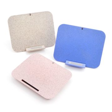 Promotional Eco Wireless Charging Stand Made Of Biodegradable Wheat Straw Bounce Creative Designs
