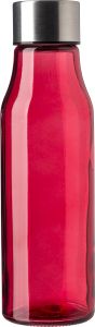 Coloured Glass Bottle with Metal Lid 500ml