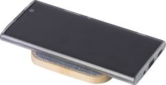 Fast Charging Bamboo Wireless Charger With RPET