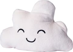 Cloud Plush Toy with Happy & Sad Face