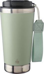 Recycled steel double walled travel mug (500ml)