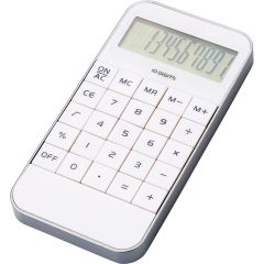 Pocket Calculator With Silver Edge 