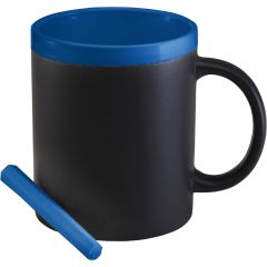 Stoneware mug with chalks (300ml)