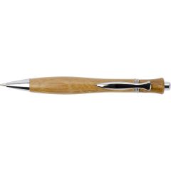 Bamboo Pen With Metal Trimmings