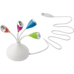 Funky USB Hub with Coloured Ports