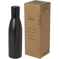 Vasa 500 ml RCS certified recycled stainless steel copper vacuum insulated bottle