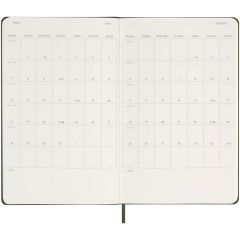 Moleskine hard cover 12 month weekly L planner