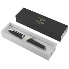 Parker IM Lacquered Rollerball Pen Blue Ink