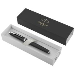 Parker IM Lacquered Rollerball Pen Black Ink